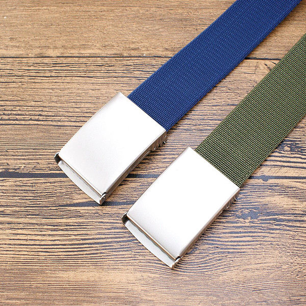 Cureaua de barbati elastica cu catarama metalica