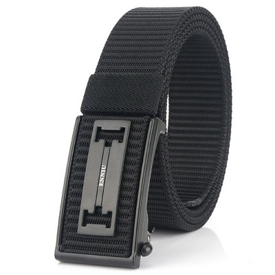 Cureaua casual pentru barbati cu catarama metalica