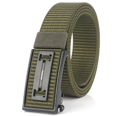 Cureaua casual pentru barbati cu catarama metalica