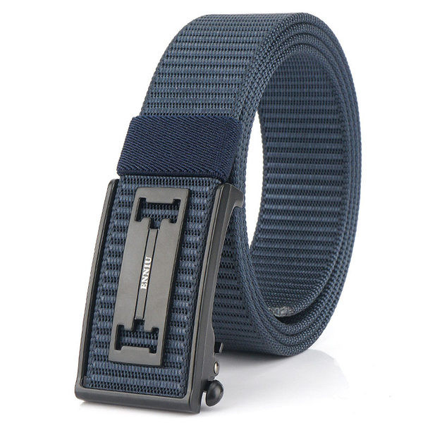 Cureaua casual pentru barbati cu catarama metalica