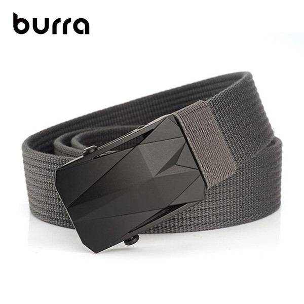 Curea pentru bărbați din material textil cu cataramă în relief