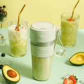 Mini mixér na džúsy, prenosný mixér na ovocné poháre, malý smoothie mixér s USB elektrickým multifunkčným strojom na mliečne kokteily, 300 ml