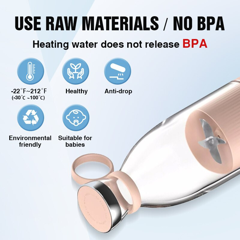 Prenosný mixér Rodanny, elektrický odšťavovač, USB, mini mixéry na ovocie, odšťavovač, bezdrôtový mixér, stroj na výrobu mliečnych kokteilov