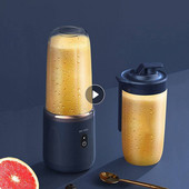 6 λεπίδες φορητός αποχυμωτής φλιτζάνι ηλεκτρικός αποχυμωτής φρούτων Μπλέντερ φλιτζάνι χυμού Μίξερ τροφίμων Θραυστήρας πάγου Κουζίνα Πλαστική μηχανή αποχυμωτή