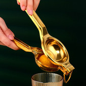 Ručný odšťavovač z nehrdzavejúcej ocele na citrusy, pomaranče a citróny, prenosný odšťavovač do domácnosti, kuchynský lis na ovocie a zeleninu