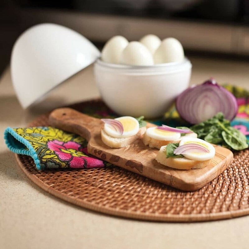 Egg Pod - Mikrovlnný varič vajec, parný hrniec na vajíčka, perfektne uvarí vajcia a oddelí škrupinu