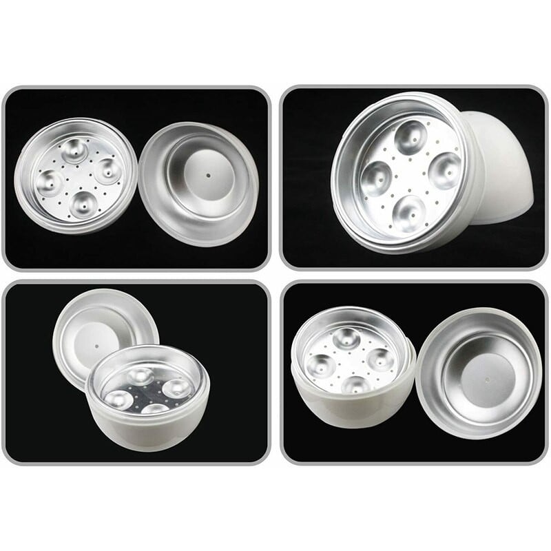 Egg Pod - Mikrovlnný varič vajec, parný hrniec na vajíčka, perfektne uvarí vajcia a oddelí škrupinu