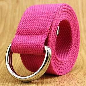 Curea bărbătească de culoare uni cu cataramă metalică