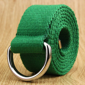 Curea bărbătească de culoare uni cu cataramă metalică