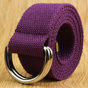 Curea bărbătească de culoare uni cu cataramă metalică