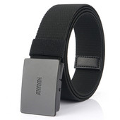 Textilný elastický opasok s kovovým zapínaním