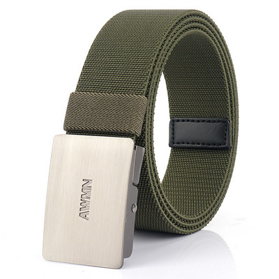 Textilný elastický opasok s kovovým zapínaním