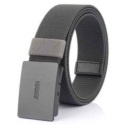 Textilný elastický opasok s kovovým zapínaním