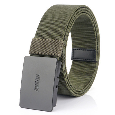 Textilný elastický opasok s kovovým zapínaním