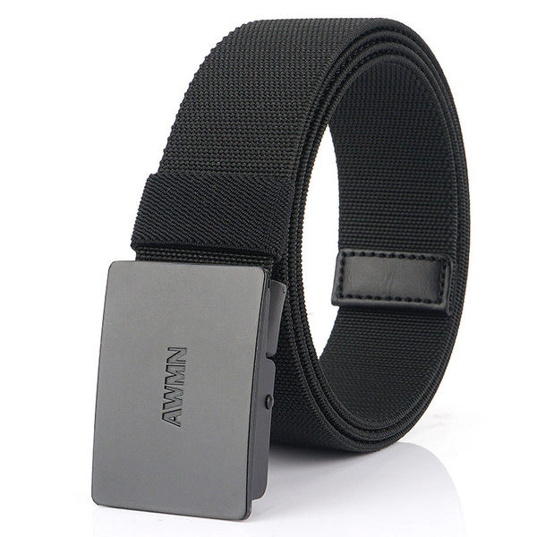 Textilný elastický opasok s kovovým zapínaním