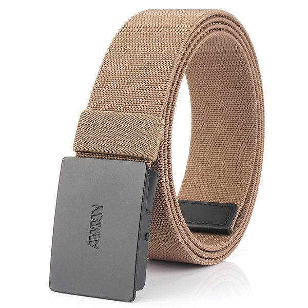 Textilný elastický opasok s kovovým zapínaním