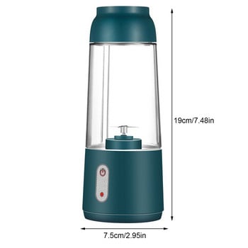 300ml Electric Juicer Cup Φορητός μίνι αποχυμωτής οικιακής φόρτισης USB For Make Juice Smoothies Shakes White Pink Green