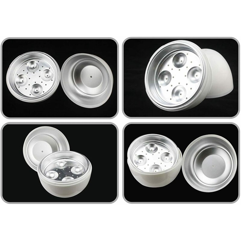 Egg Pod - Cuptor cu microunde Boiler pentru ouă Aragaz Ouă cu abur Gatește perfect ouăle și desprinde coaja