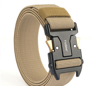 Curea barbati din panza cu catarama in mai multe culori