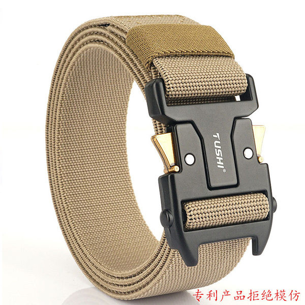 Curea barbati din panza cu catarama in mai multe culori