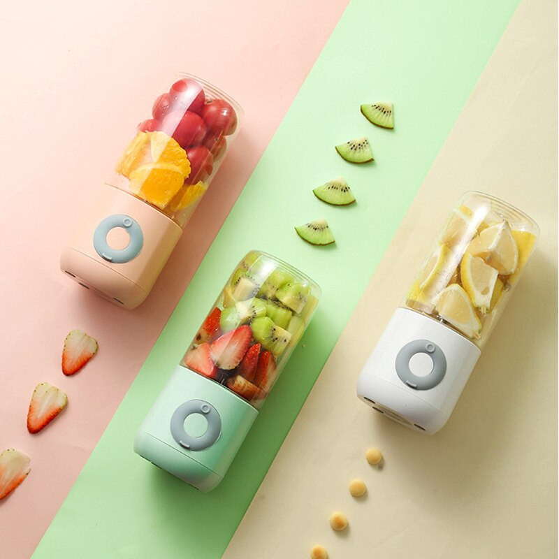 Prenosný odšťavovač, osobná veľkosť, elektrický mixér na ovocie, nabíjateľný cez USB, ručný odšťavovač, dostatočne výkonný
