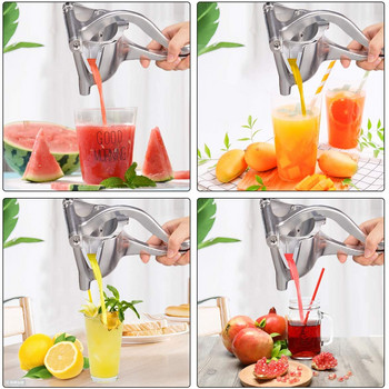 Χειροκίνητος Juice Squeezer Κράμα Αλουμινίου Χεριού Πίεση Πορτοκαλιού Αποχυμωτής Ρόδι Λεμονοστίφτης Αξεσουάρ κουζίνας