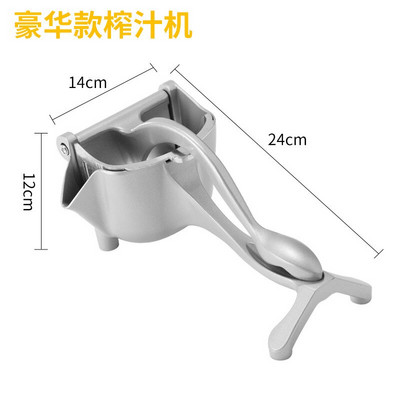 Ručný odšťavovač z hliníkovej zliatiny, ručný tlakový odšťavovač na pomaranče, granátové jablko a citrón, kuchynské príslušenstvo