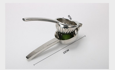 Klip na citróny z nehrdzavejúcej ocele 304, ručný odšťavovač citrónov, odšťavovač ovocia z nehrdzavejúcej ocele