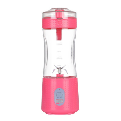 Prenosný elektrický odšťavovač s USB nabíjaním, mini ručný mixér, odšťavovač so 6 čepeľami, malý odšťavovač na domáce kempovanie