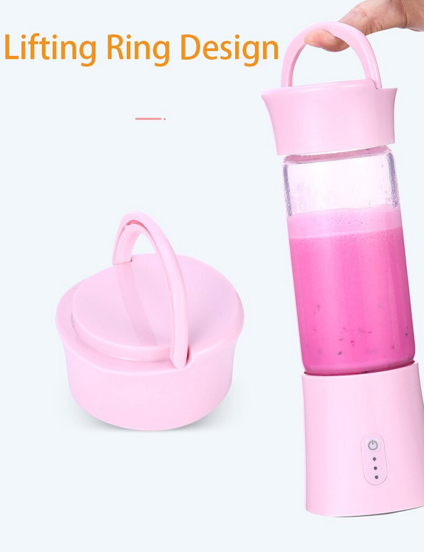 HF OPTPROD Prenosný odšťavovač Mini USB nabíjací bezdrôtový mixér na ovocie Domáci elektrický odšťavovač