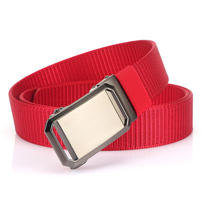 Cureaua casual pentru barbati cu catarama metalica - din material textil