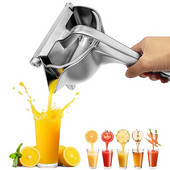 Ručný odšťavovač na ovocie UPORS, prenosný hliníkový odšťavovač na citróny, odnímateľný, odolný, profesionálny ručný odšťavovač na citrusy