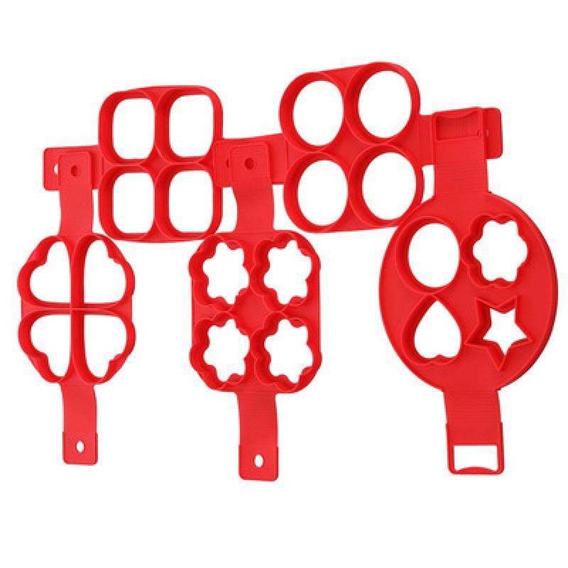 Forma na omeletu, silikónová, nepriľnavá, varič vajec, formička na omeletu, mixér na rolky, kuchynské pomôcky, kreatívne nové príslušenstvo na pečenie.