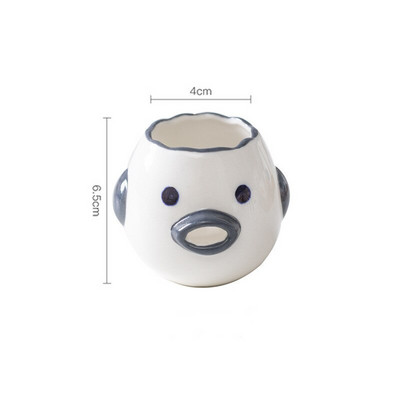 Oddeľovač vajec, kuriatko, keramický filter, roztomilé kreslené kuchynské náradie, riad, príslušenstvo na pečenie, kreatívne čistenie, jednoduchý krémový chlieb, nový