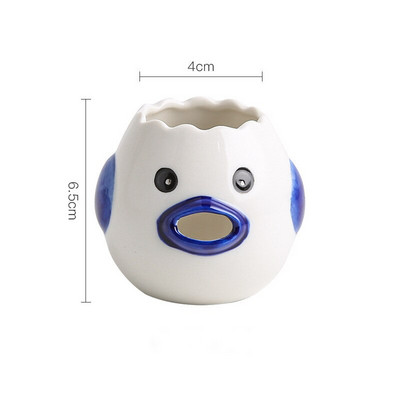 Oddeľovač vajec, kuriatko, keramický filter, roztomilé kreslené kuchynské náradie, riad, príslušenstvo na pečenie, kreatívne čistenie, jednoduchý krémový chlieb, nový