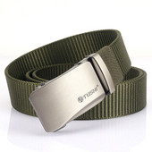 Cureaua pentru barbati textila cu inchizatoare dreptunghiulara metalica