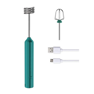 Elektrický napenovač mlieka, ručný mini napenovač, kávovar, šľahač na vajcia na čokoládové cappuccino, prenosný mixér, metlička