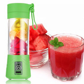 380ml USB nabíjateľná fľaša na odšťavovač, pohár na džús, citrusový mixér, citrón, zelenina, ovocie, mliečny kokteil, smoothie, odšťavovače, fľaša