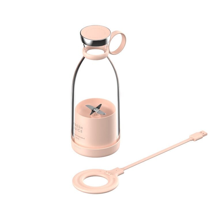 Mixér osobnej veľkosti, Mini rýchly prenosný mixér s čerstvou šťavou, Prenosný mixér na smoothie, Nabíjateľný s USB, Elektrický odšťavovač