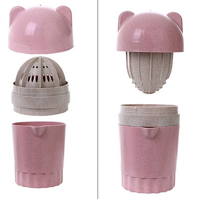 Roztomilý ručný lis na odšťavovač, domáci manuálny odšťavovač na citróny a pomaranče, ručný lis, kuchynský odšťavovač na ovocie, lis na poháre