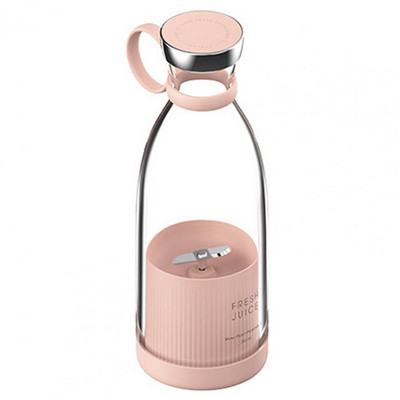 380 ml sulčiaspaudės puodelis be BPA, nuimamas plastikinis keturių ašmenų nešiojamasis maišytuvas virtuvės reikmenys