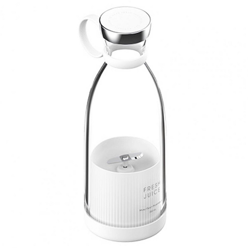 380ml odšťavovač, odnímateľný plastový mixér so štyrmi čepeľami, bez BPA, prenosný kuchynský mixér