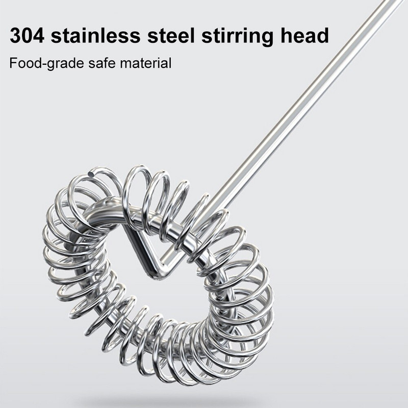 Elektrický napeňovač mlieka, ručný bezdrôtový napeňovač mlieka, šľahač vajec, mini prenosný nerezový napeňovač kávy, mixér, kuchynské náradie