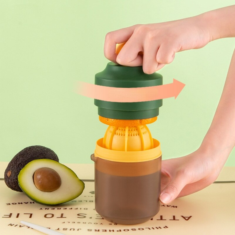 Ručný odšťavovač na citróny, multifunkčný mini odšťavovač na ovocie, ručný odšťavovač na citróny a pomaranče, prenosné kuchynské príslušenstvo