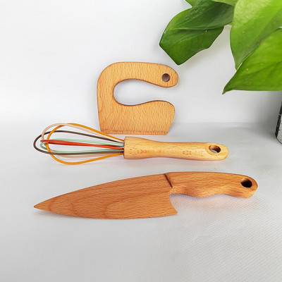 Personalizovaná detská sada na varenie, kuchynská súprava na mieru, sada nožov a metličiek, detský riad, vianočná plnka do pančuchy, darček pre šéfkuchára