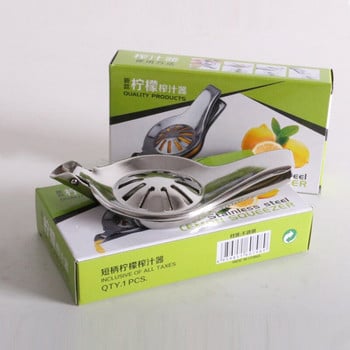 Lemon Squeezer Mini Stainless Steel Manual Citrus Juicer for Lime Juice & Orange Juice MS-306