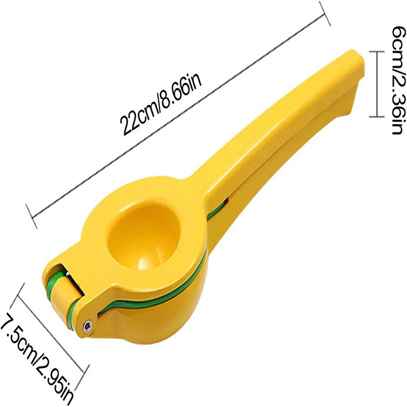 2 in 1 Metalinis citrinų kalkių spaustuvas nerūdijančio plieno rankinis citrusinių vaisių spaudimo sulčiaspaudė Rankinis spaudimas sultingesnis šviežių vaisių įrankis virtuvės „pasidaryk pats“ įrankis