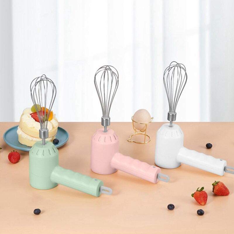 Bezdrôtový elektrický ručný šľahač s USB nabíjaním a praktickým mini mixérom do pekárne, domáce kuchynské príslušenstvo