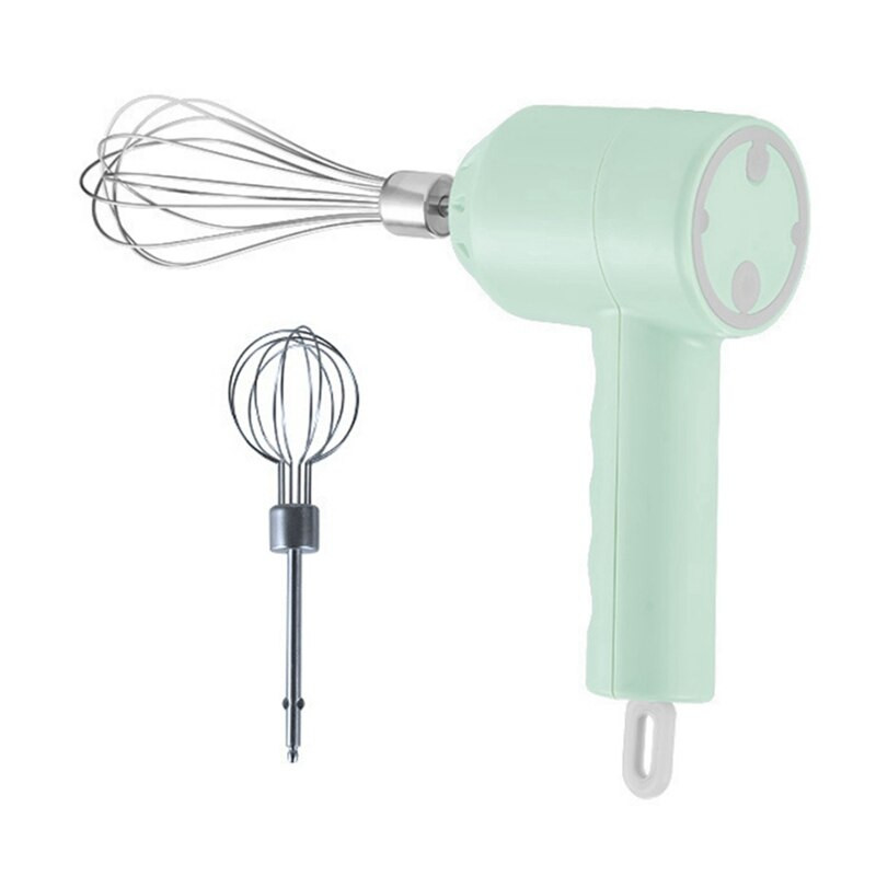 Bezdrôtový elektrický ručný šľahač s USB nabíjaním a praktickým mini mixérom do pekárne, domáce kuchynské príslušenstvo