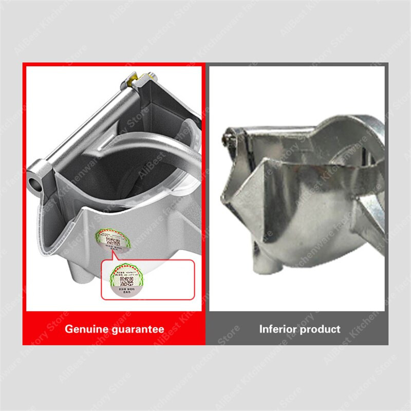 Odšťavovač na granátové jablko a citrón, kuchynské príslušenstvo, manuálny odšťavovač, extrudér na pomarančovú šťavu, malý lis z hliníkovej zliatiny na domáce ovocie